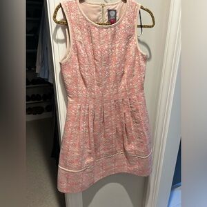 Vince Camuto sleeveless dress Pink size 8